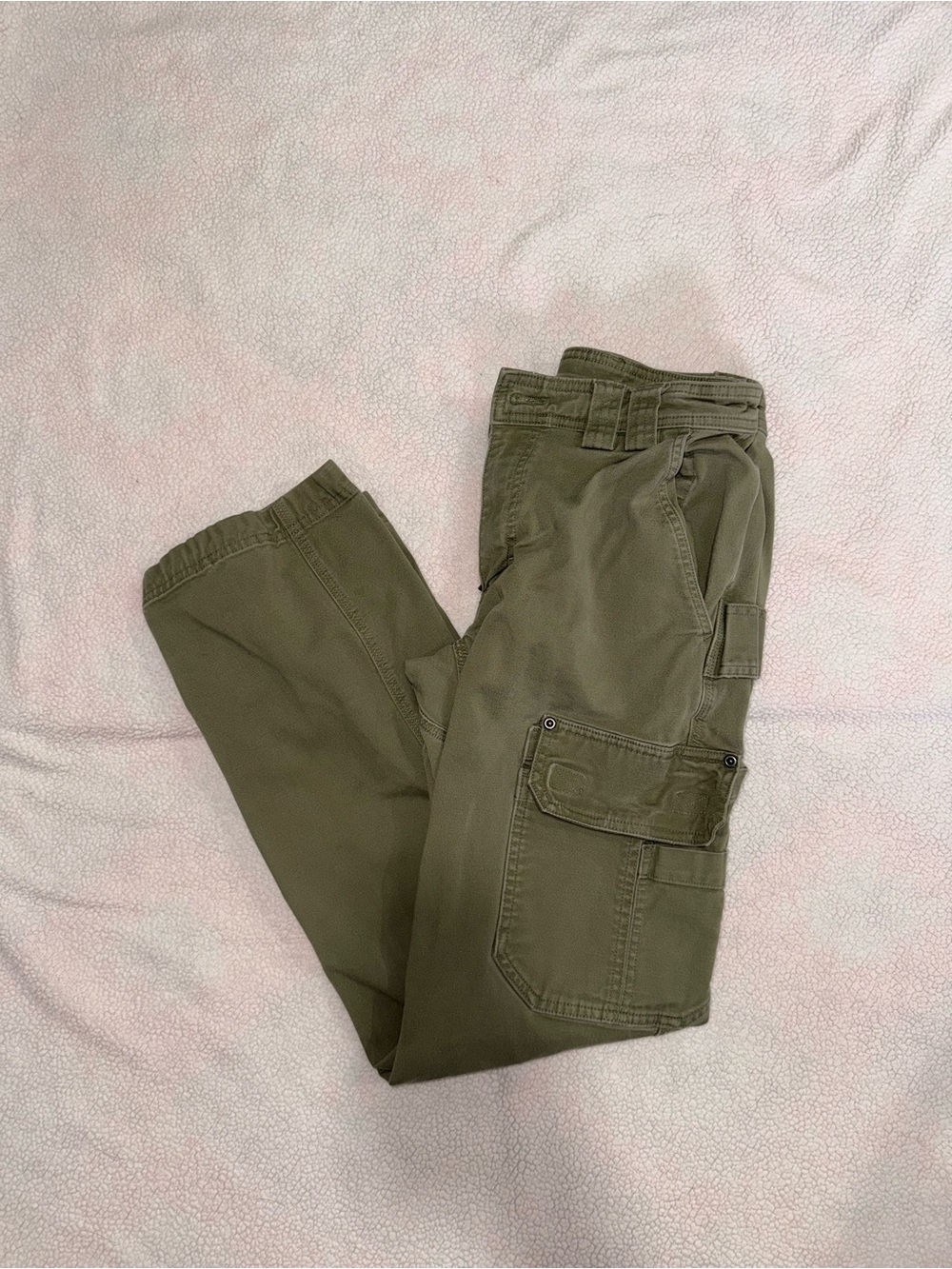 Duluth Trading Co Olive Green Men's Cargo Pants